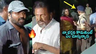 Mohan Babu Vs Manchu Manoj Fight| Mohan Babu Fight With Manchu Manoj And Bhuma Mounika Reddy