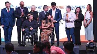 Joseph Schooling, Yip Pin Xiu among legends inducted into Singapore Aquatics’ Hall of Fame