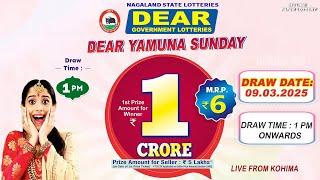 LOTTERY LIVE DEAR 1 PM 09.03.2025 NAGALAND STATE LOTTERY LIVE DEAR LOTTERY LIVE LOTTERY SAMBAD LIVE