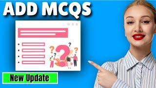 How to Add MCQs in WordPress 2025 | Create Quiz in WordPress