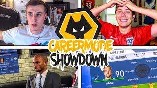 HARRY KANE TO WOLVES!! FIFA 19 Career Mode Showdown vs. WorldOfJCC! (Wolves)