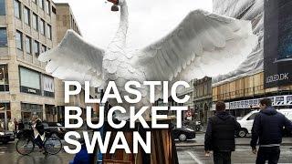 Recycled Plastic Bucket Swan