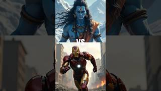 LORD SIVA VS Ironman vs Marvel #ai #aiart #vs #animals #marvel #ironman #reels #shorts