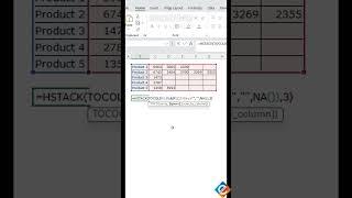 Dynamic Excel Magic: HSTACK & TOCOL for Non-Blank Brilliance! 