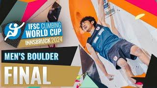 IFSC Men's Final World Cup Innsbruck 2024