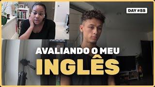 Avaliando meu inglês depois de 55 dias usando BeConfident | DIA #55 - Inglês com IA