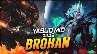 BROHAN - Yasuo vs Viego MID Patch 14.19 - Yasuo Gameplay