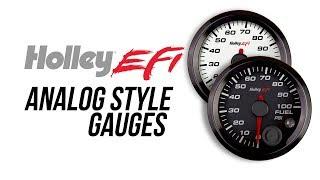 Holley EFI Analog Style Gauges