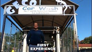 AUTOMATIC CAR WASH TUNNEL MACHINE IN NAIROBI KENYA - AFRICA.