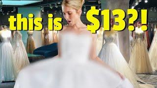 I tried on China’s CHEAPEST wedding dresses…