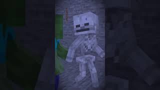 【Minecraft Animation】Zombie x Skeleton #Shorts 【マイクラアニメ】