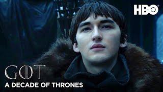 A Decade of Game of Thrones | Isaac Hempstead Wright on Bran Stark (HBO)