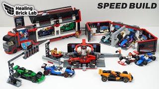 All LEGO City 2025 F1 sets Compilation Speed Build