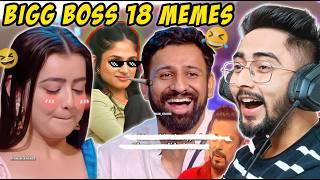 Bigg Boss 18 Memes Reaction ft. Rajat Dalal, Chahat Pandey - Chanpreet Chahal