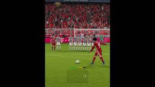 Dipping free-kick shot by Sané, set piece #11