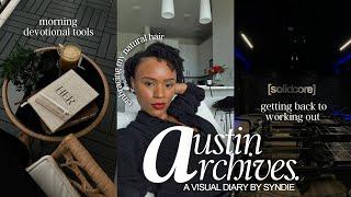 austin archives ️ cook with me, devotional tools, pilates class, wash routine @beautifullysyndie