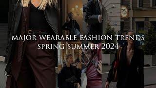 SPRING SUMMER 2024 FASHION TRENDS