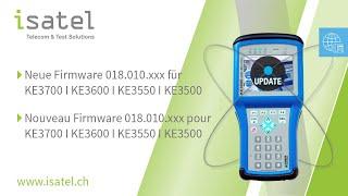 Neue Firmware 018.010.xxx für KE3700 I KE3600 I KE3550 I KE3500