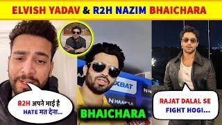 Elvish Yadav & R2H Nazim Bhaichara Reply ️ Harsh Beniwal F!GHT With Rajat & Leave ECL