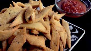 How to make Nimki | Namkeen Recipe | Tea time snack  |  - Yummy Food World122