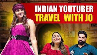 Indian Girl In Pakistan  Katas Raj | AnarKali Bazar | Podcast With @TravelwithJo | Nasir Dhillon