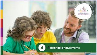 SEN Support 4: Reasonable Adjustments