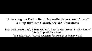 Unraveling the Truth: Do LLMs really Understand Charts? A Deep Dive into Consistency and Robustness