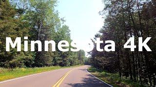 Minnesota  4K Road Trip - Rural America - Driving to Jay Cooke State Park, Minnesota