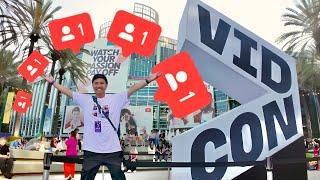 My FIRST VIDCON (2024) EXPERIENCE as a SMALL Creator! Was It Worth It? (VLOG)