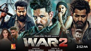 War 2 Full Movie 2024 | Hrithik Roshan, Tiger Shroff, Jr NTR, Kiara Advani | New Hindi Movie 2024