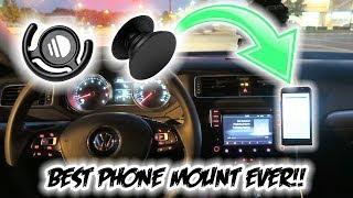 The BEST Car Phone Mount Money Can Buy!!! *Only $15* ( Pop Socket and Pop Clip!! )