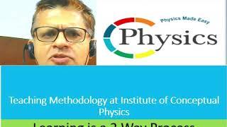 About Teaching Methodology at Institute of Conceptual Physics