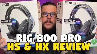 RIG 800 PRO HS & HX Wireless Headset Review