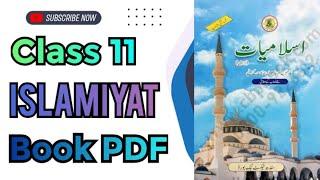 First Year Islamiyat Book PDF Sindh Board Academic Avenue