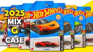 Showcase - Hot Wheels 2025 Mix G Case Lineups, Mclaren W1, Ford Model A Custom, Mazda MX-5 & More.