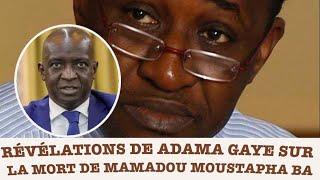 Révélations inattendues de Adama Gaye sur le décès de Mamadou Moustapha Ba