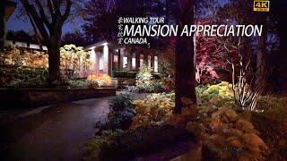 Luxury Homes night Tour I York Mills Affluent Areas of Toronto Canada