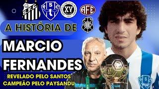 A HISTÓRIA DE "MARCIO FERNANDES" PONTA ESQUERDA CAMPEÃO POR SANTOS E PAYSANDU. ATUALMENTE TREINADOR.