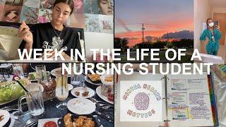 WEEK IN THE LIFE OF A NURSING STUDENT | preparing for fall semester