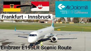 Trip Report | Scenic Frankfurt - Innsbruck Route | Air Dolomiti Embraer E195