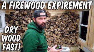 Speeding up Firewood Drying: Technique for Quickly Seasoning Firewood