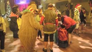 Kristoff dances with little Anna, Country Bears, Rachel and Elyse