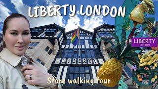 SHOPPING in LONDON: Liberty - hyper luxury department store