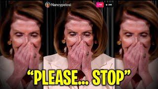 1 MIN AGO: Nanci Pelosi BEGS For Mercy As She Loses Everything