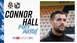 Post Match | Connor Hall happy to help the side secure three points at the Abbey Stadium