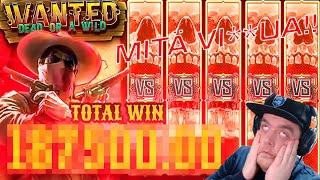 WANTED DEAD OR A WILD MAX WIN | ISOIMMAT WANTED VOITOT | 270 000€ VOITTO!