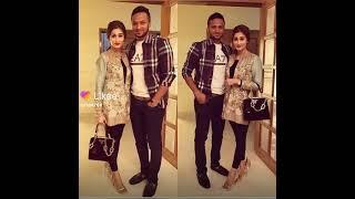 shakib al hasan and her wife  shishir al hasan ar kichu pic