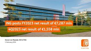 ING GroepING Q4 2023 Earnings Presentation