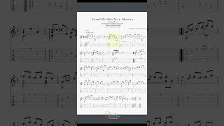For Classical Guitar - J.S. Bach - From Cello Suite No.1 - Minuet 2 (Baroque Music) #classicalguitar
