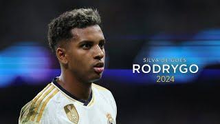 Rodrygo 2024 ● Dribbling Skills & Goals 2023/24 ᴴᴰ